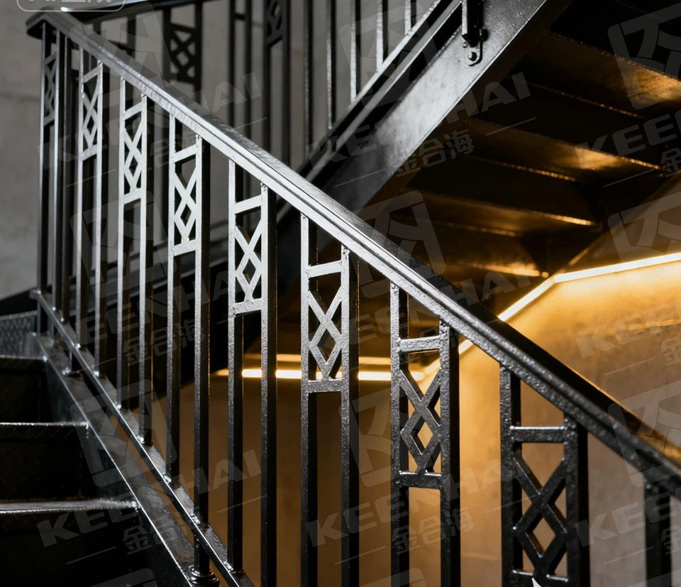 Iron Art Staircase Railings high quality
