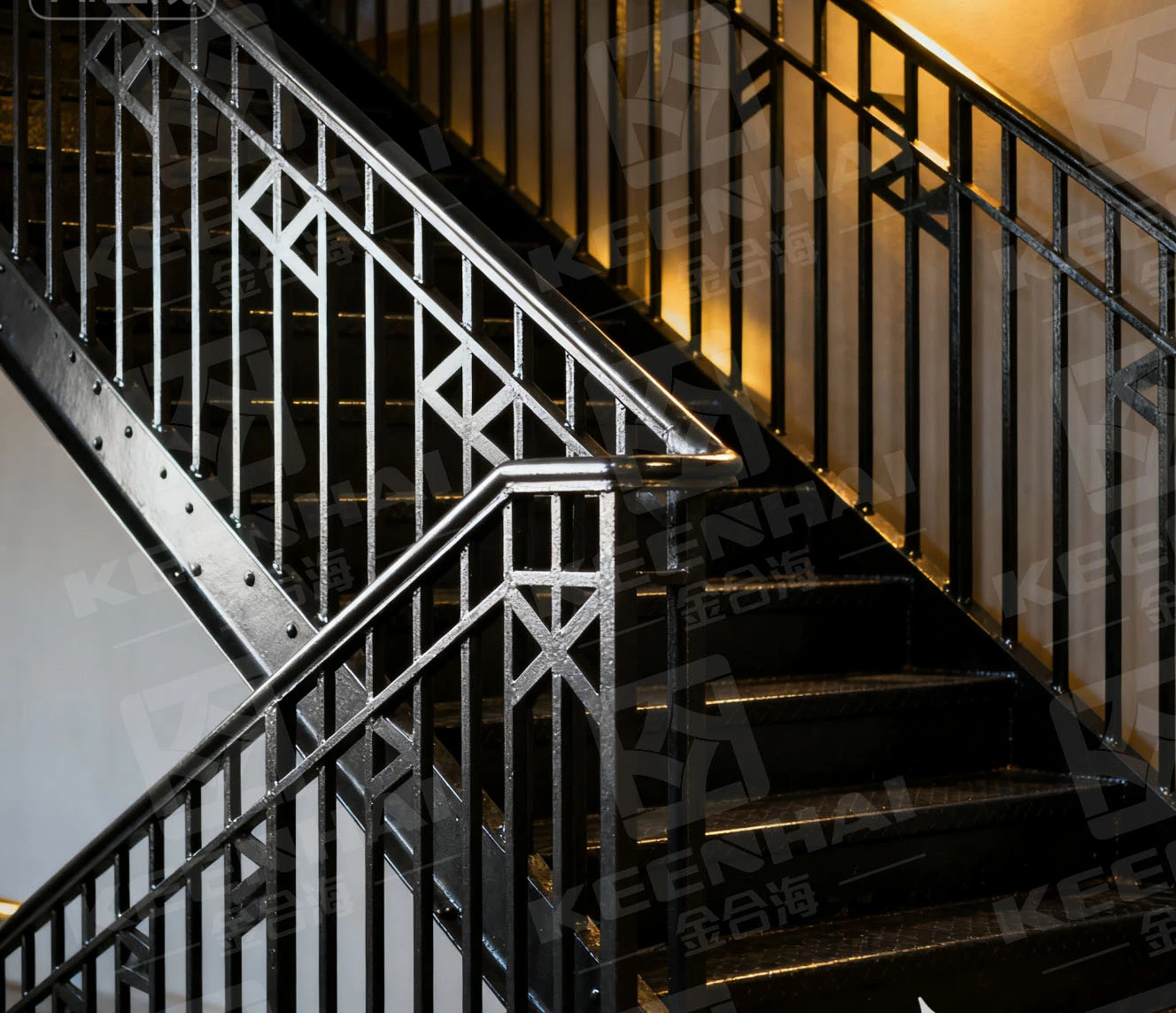 Decorative Iron Art Staircase Railings Decorative Iron Art Staircase Railings